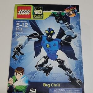 LEGO Ben 10 Alien Force Big Chill Blue and Black Set Unopened